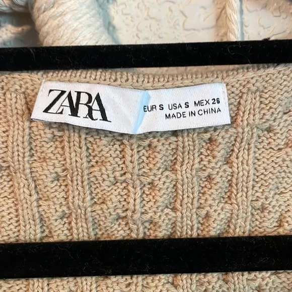 Zara Cable Knit Top - Picture 7 of 7